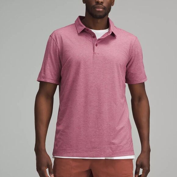 Lululemon Evolution Short-Sleeve Polo Shirt Size L - Picture 1 of 5
